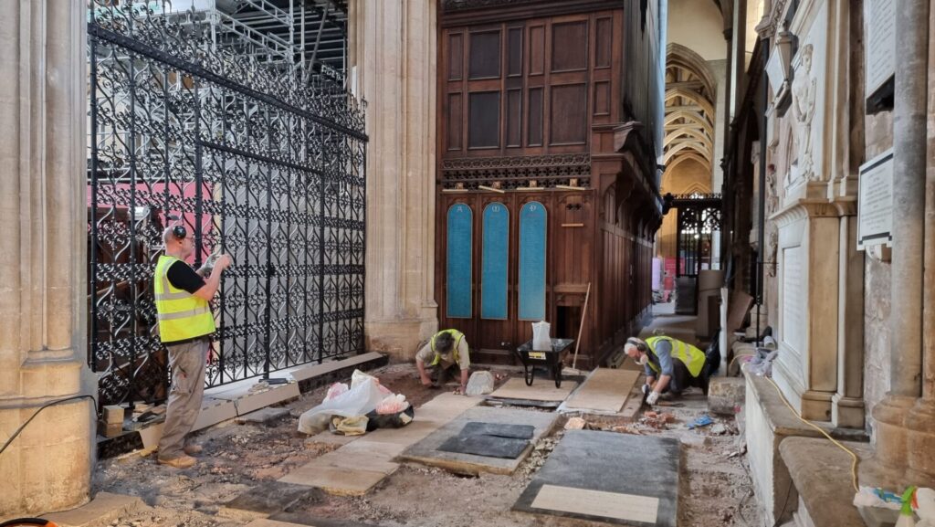 Experience Conservation in Action as Bristol Cathedral Restores 14th Century Chapel.