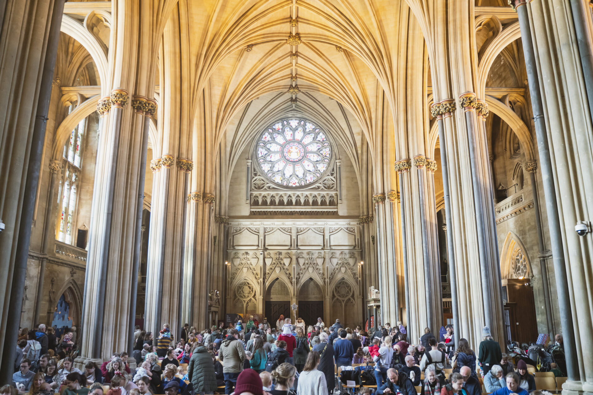 Toddler Carols at Bristol Cathedral, December 2023.Photo by Adam Gasson / Bristol Cathedral