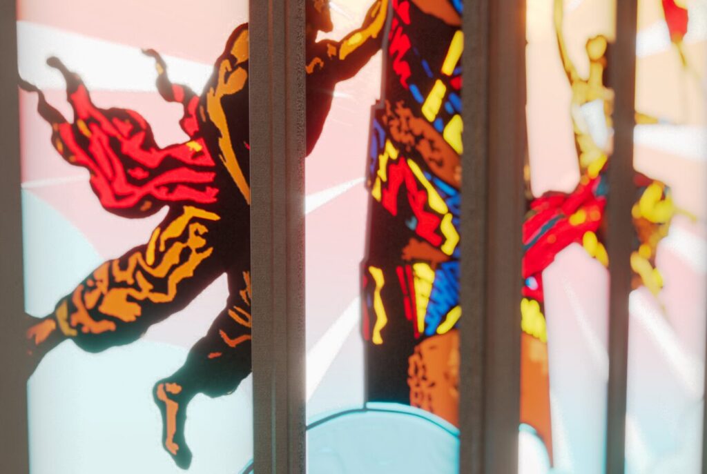 Stained Glass Window Viewpoint2 - Option 2